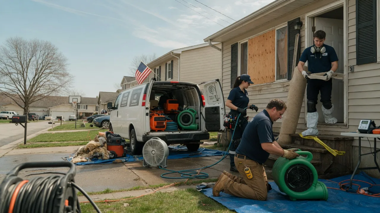 Water Damage Restoration in Coppell, TX near me